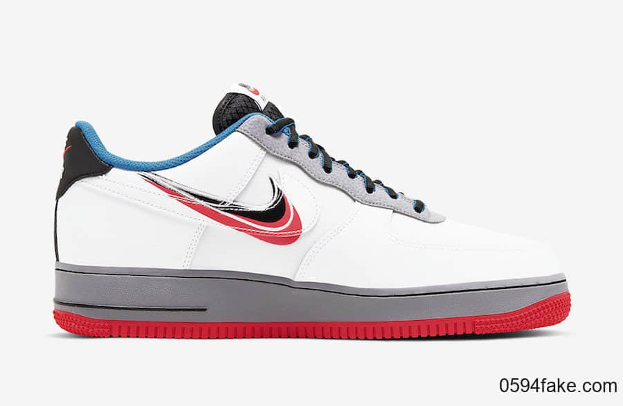 光是钩子就够你看了!这双Nike Air Force 1“ Script Swoosh”你打几分? 货号:CT1620-100