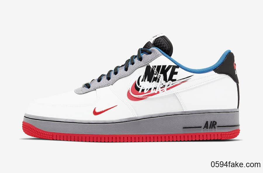 光是钩子就够你看了!这双Nike Air Force 1“ Script Swoosh”你打几分? 货号:CT1620-100