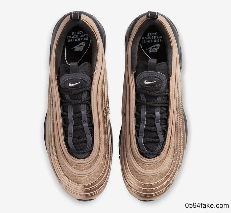 这个金属质感绝了!Nike Air Max 97新配色即将发售! 货号:CT1176-900