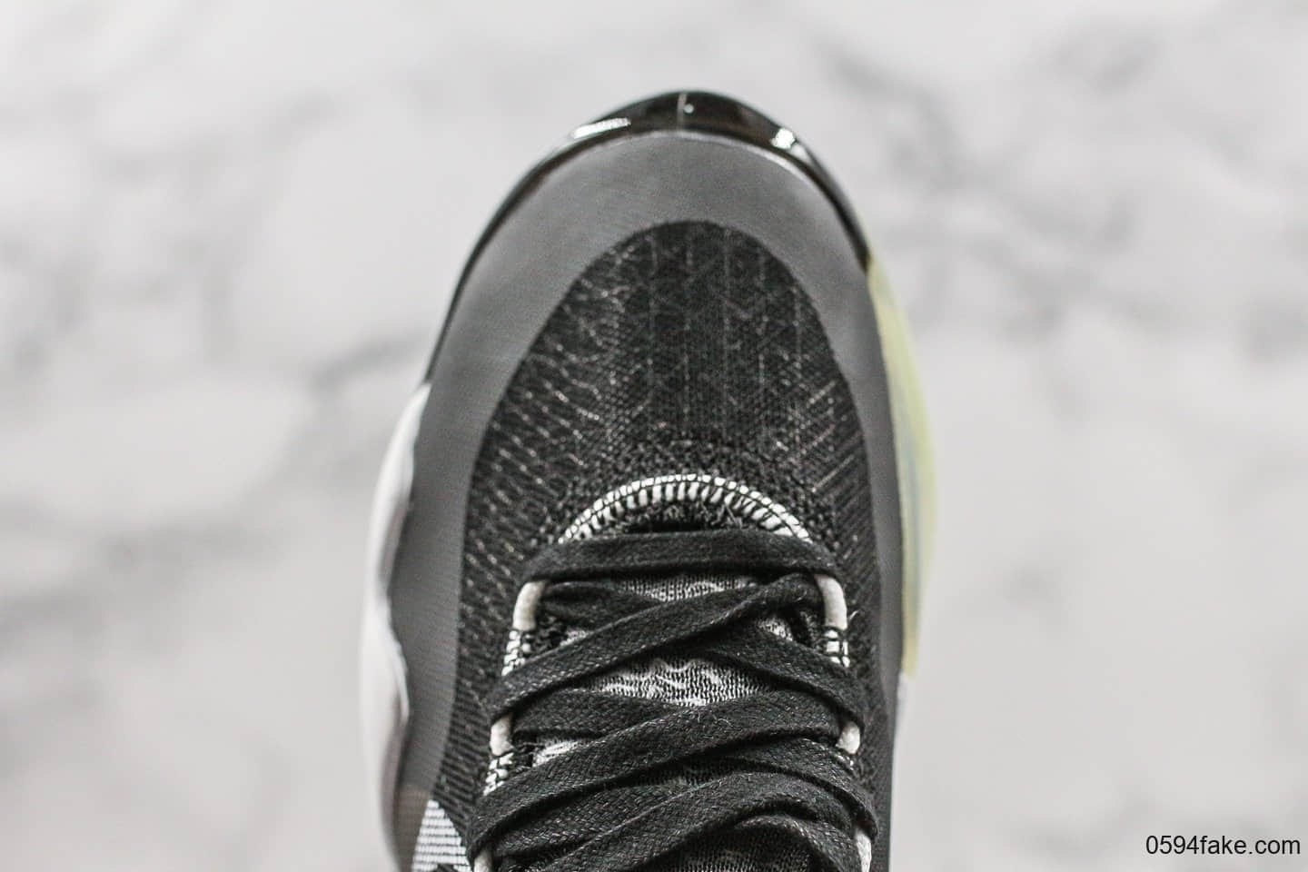 耐克Nike Zoom KD12 EP杜兰特12代实战篮球鞋黑色公司级全掌Zoom气垫外层半透明纤维四向可动Flywire飞线 货号:AR4230-109