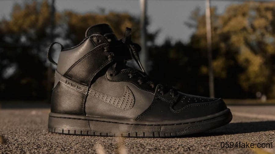 FPAR x Nike SB Dunk High最新实物图曝光！光这个鞋舌就够特色了！ (ID:18792) - 图片1