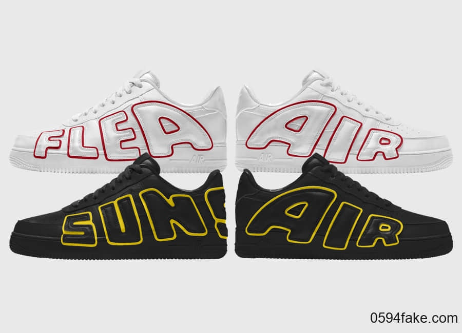 可定制的“飞行跳蚤”！CPFM x Nike Air Force 1 Low明日发售！ (ID:18985) - 图片1