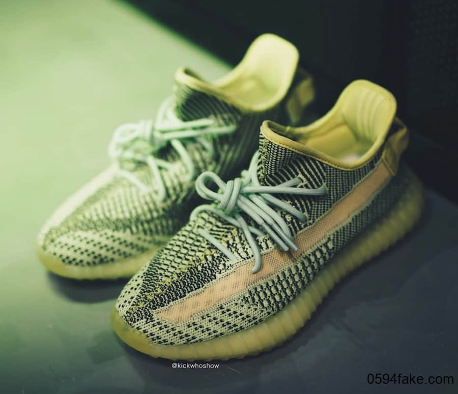 Yeezy Boost 350 V2 “Yeezreel”上脚图来了!超抢眼有没有!
