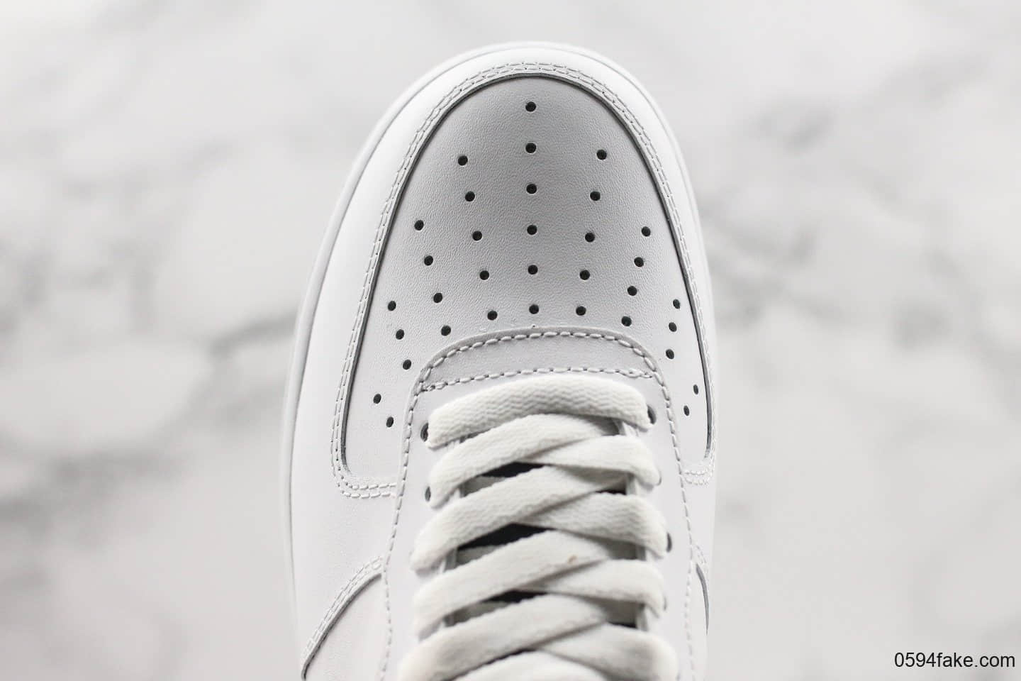 耐克Nike Air Force 1'07 LV8 1HO19纯原版本低帮空军一号白蓝丝绸NBA球队标签原厂头层皮质搭配绸缎材质 货号:BQ4420-400