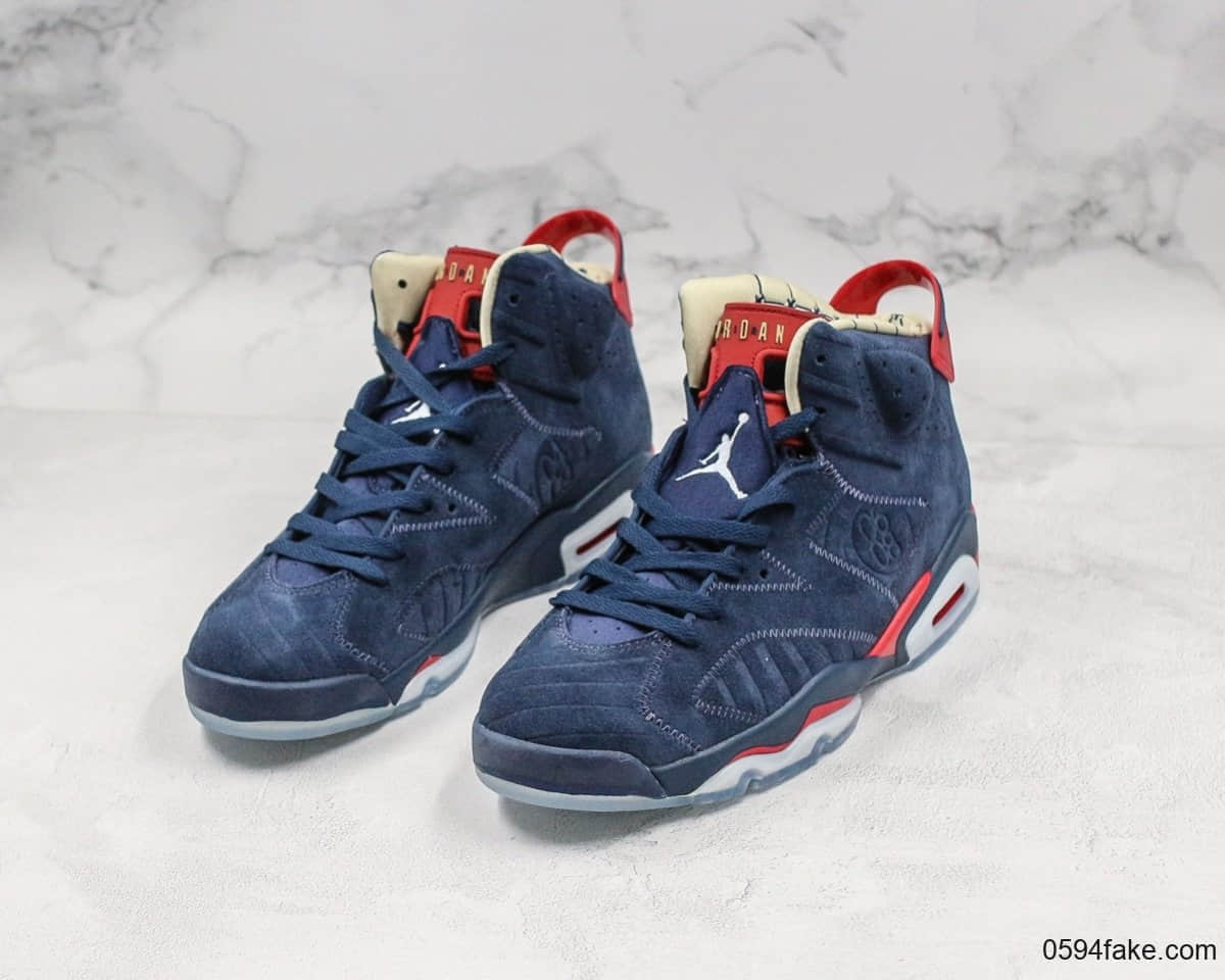 乔丹Air Jordan 6 Doernbecher纯原版本慈善联名款aj6原鞋开模区别市面通货版本 货号:CI6293-416