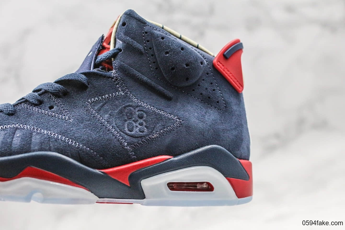 乔丹Air Jordan 6 Doernbecher纯原版本慈善联名款aj6原鞋开模区别市面通货版本 货号:CI6293-416