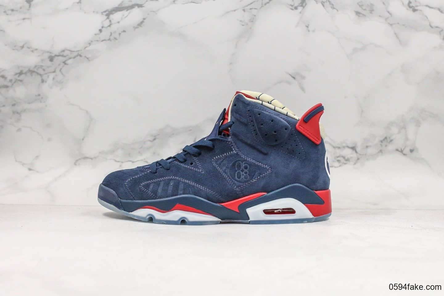 乔丹Air Jordan 6 Doernbecher纯原版本慈善联名款aj6原鞋开模区别市面通货版本 货号:CI6293-416