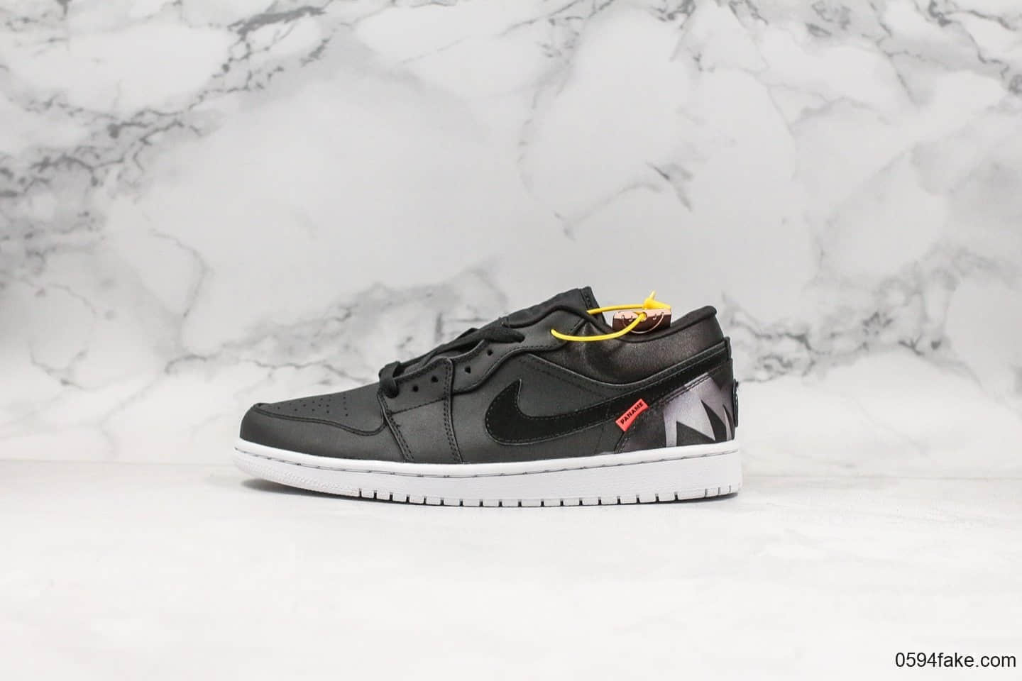 耐克Nike Air Jordan1 Low PSG纯原版本大巴黎AJ1低帮后掌内置Air Sole气垫男子实战篮球鞋 (ID:19542) - 图片1
