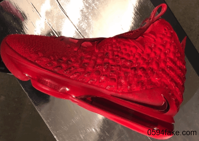 活力大气全红配色！Nike LeBron 17“ University Red”即将发售！ (ID:19590) - 图片1