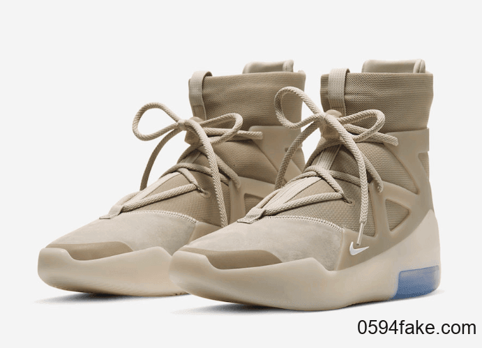 Nike Air Fear of God 1“ Oatmeal”释出官图！下周发售！ (ID:19630) - 图片1