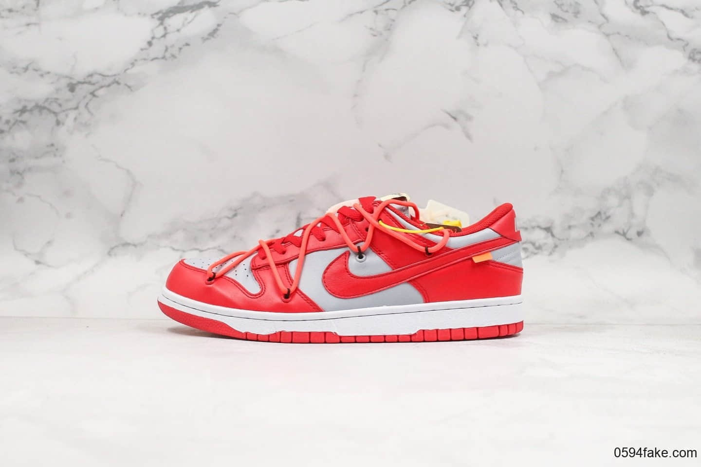 耐克off-White x Futura x NK SB Dunk纯原版本OW联名款全新配色市面唯一正确原装版本原厂材料 (ID:19782) - 图片1