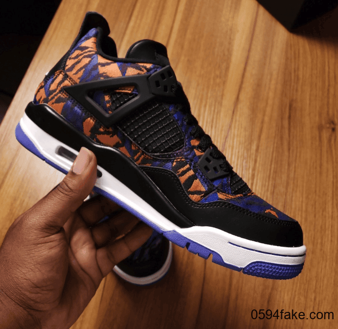 Air Jordan 4再曝新配色!这个虎纹鞋面我心动了! 货号:BQ9043-005