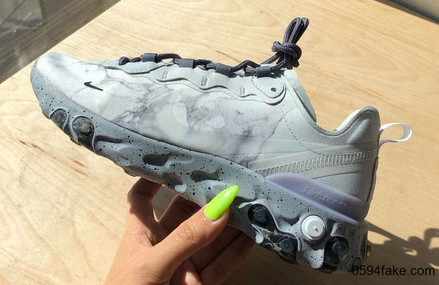 阴阳设计+大理石纹!Kendrick Lamar x Nike React Element 55全新联名即将发售!