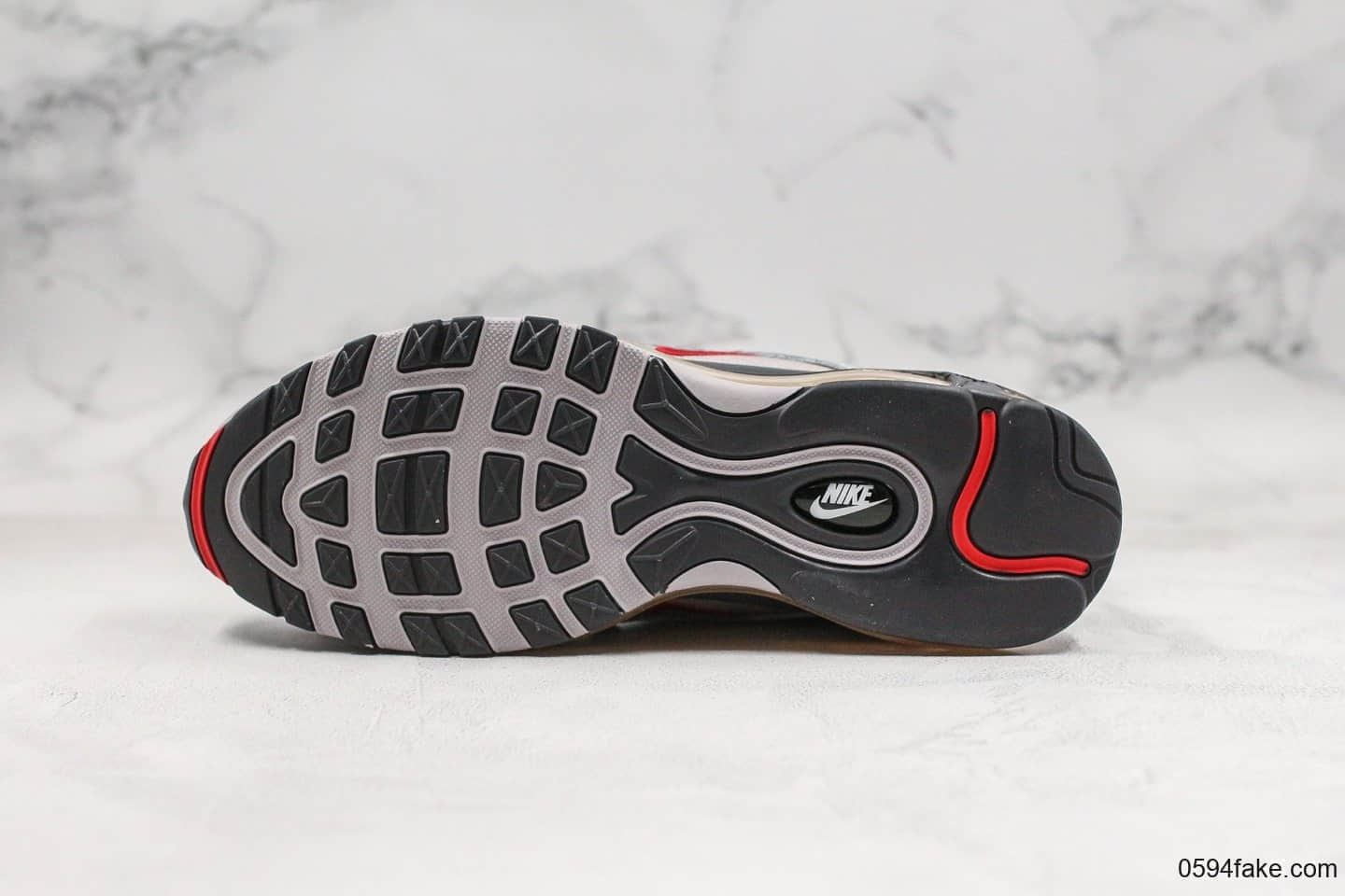 耐克Nike Air Max97纯原版本灰蓝绿色子弹气垫任天堂Max97全掌大气垫原鞋开模 货号:CI5012-001