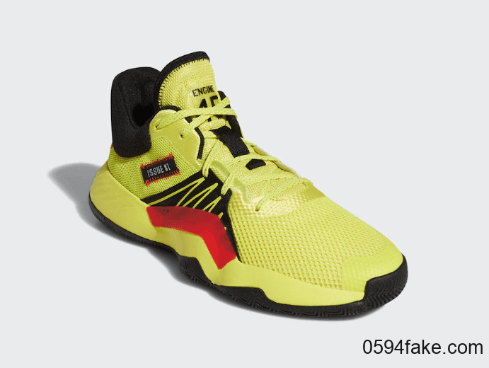 亮眼柠檬黄!adidas DON Issue 1新配色现已发售! 货号:EG5667