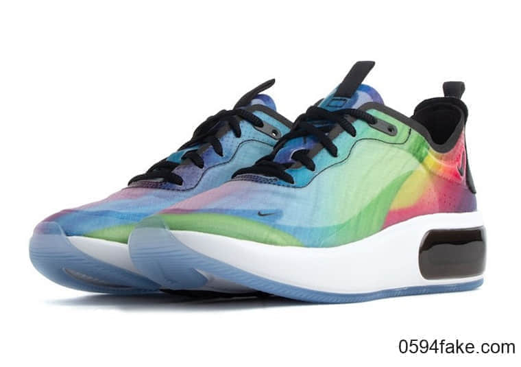 彩虹渐变鞋面!这双Air Max Dia你打几分? 货号:CQ2503-900