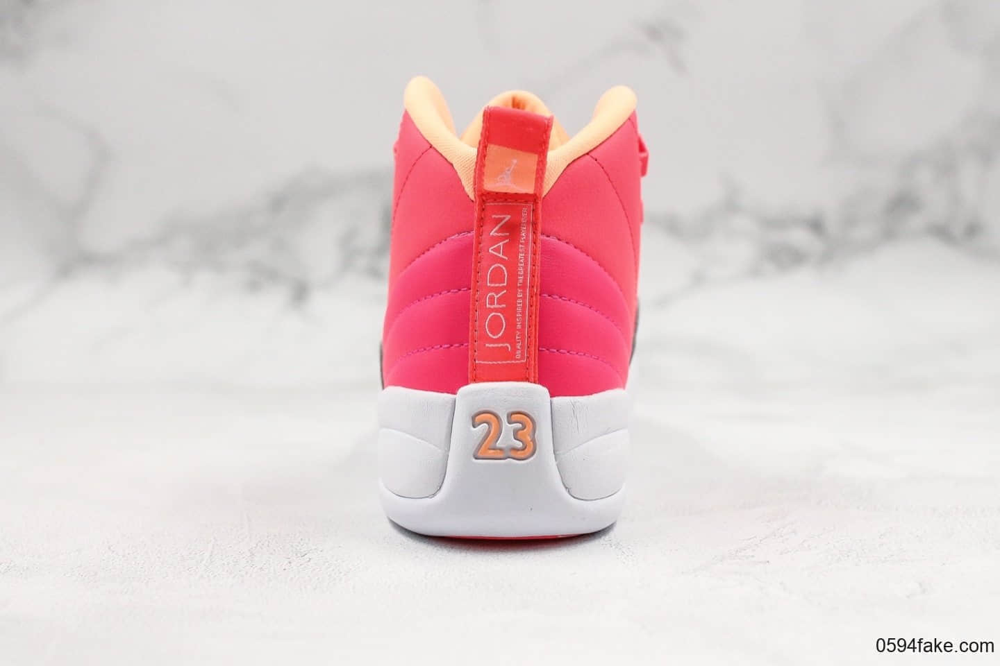 乔丹Air Jordan 12 Retro纯原版本霓虹渐变彩虹拼接糖果配色AJ12真碳板加持实战篮球鞋 货号:510815-601