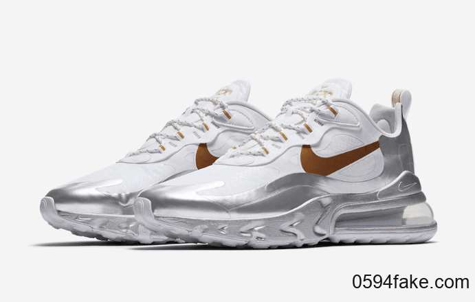 超亮眼!全新Air Max 270 React现已发售! 货号:CQ4597-110