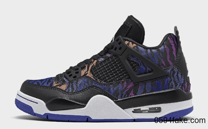 Air Jordan 4“ Rush Violet”释出最新实物图！穿上它就是最酷小姐姐！ 货号：BQ9043-005