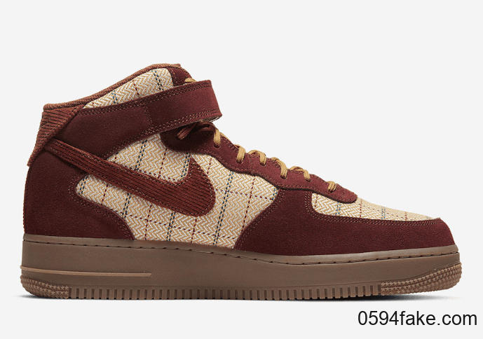 秋冬复古风情!全新Air Force 1 Mid现已发售! 货号:CT1206-900