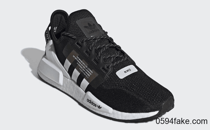 经典黑白配！全新adidas NMD V2系列即将登场！ 货号：FV9021
