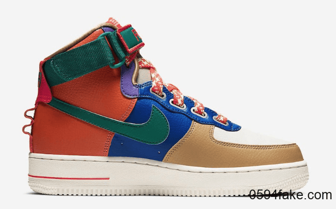 两款配色相当抢眼!Nike Air Force 1 High Utility“ Force is Female”下周发售!