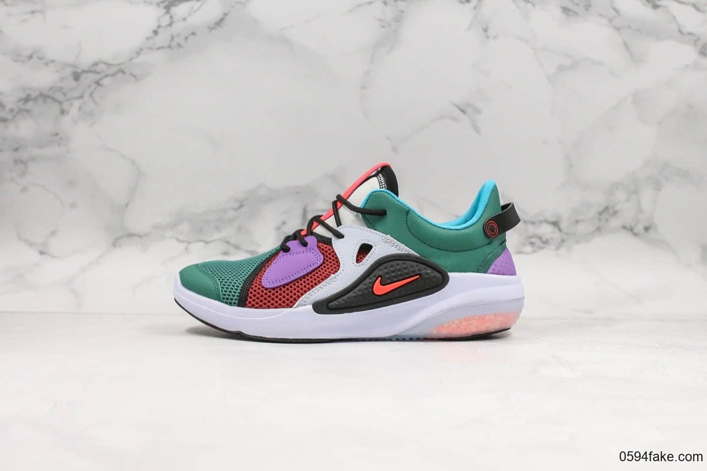 耐克NIKE JOYRIDE CC ATOMIC VIOLET公司级版本全新颗粒跑鞋可视后跟半透明填充BOOST颗粒款休闲慢跑鞋 (ID:21501) - 图片1