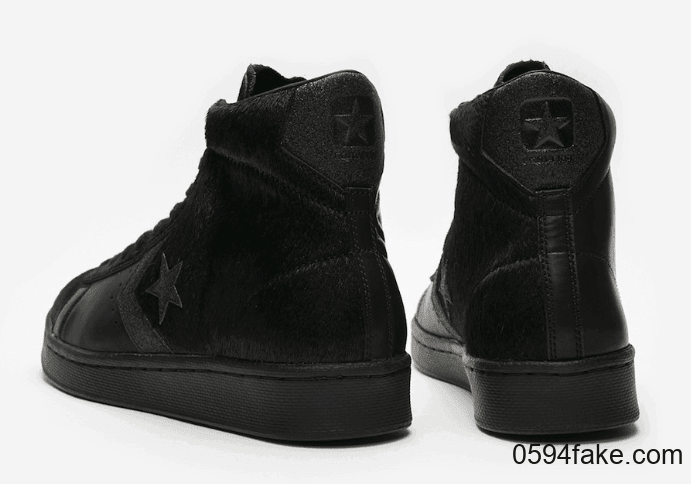 马毛皮革拼接！这双Converse Pro Leather Mid有点特别！