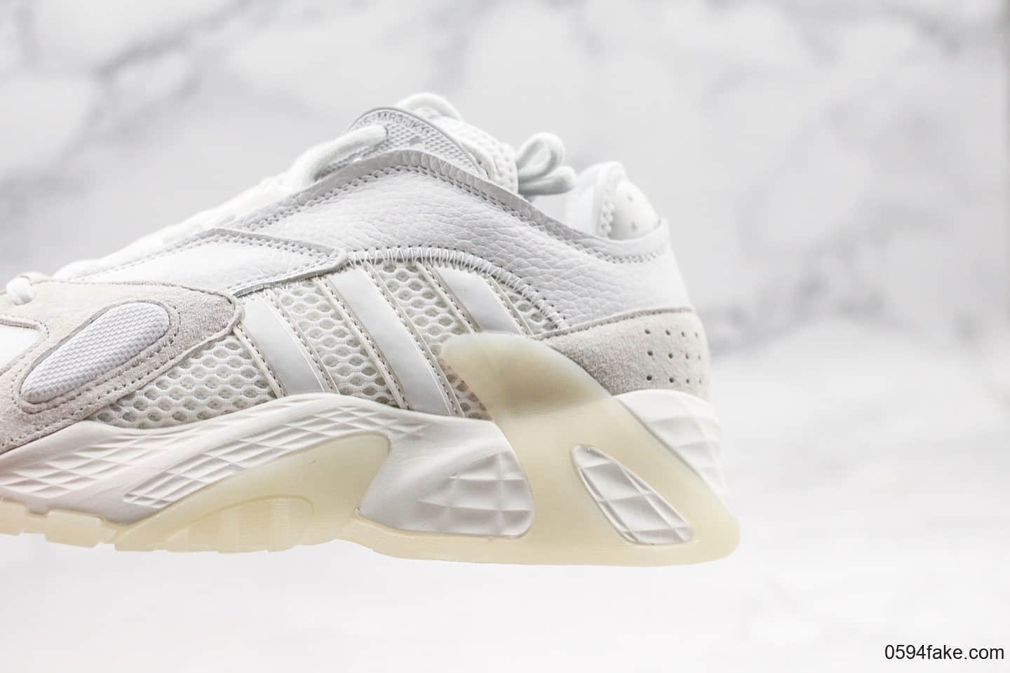 阿迪达斯adidas streetball“小椰子700”复古老爹鞋白色纯原目前市面最高版本杜绝磨脚 货号:EG2992