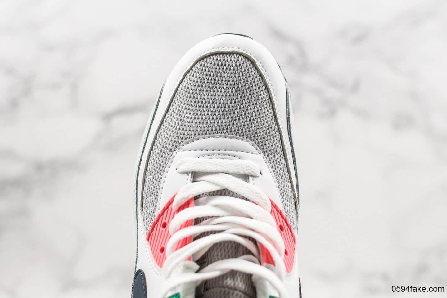耐克Nike Air Max 90 Essential South Beach公司级版本南海岸max90新配色半掌气垫网面复古运动休闲慢跑鞋 货号:AJ1285-100