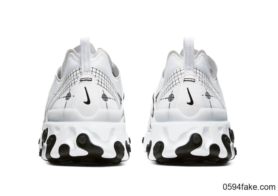 黑白线稿!全新 Nike React Element 55曝光!