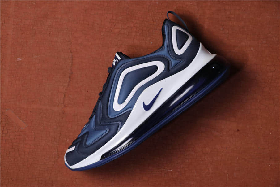 NIKE Air Max 720蓝白 耐克公司级全掌大气垫减震720跑步鞋 (ID:2190) - 图片1