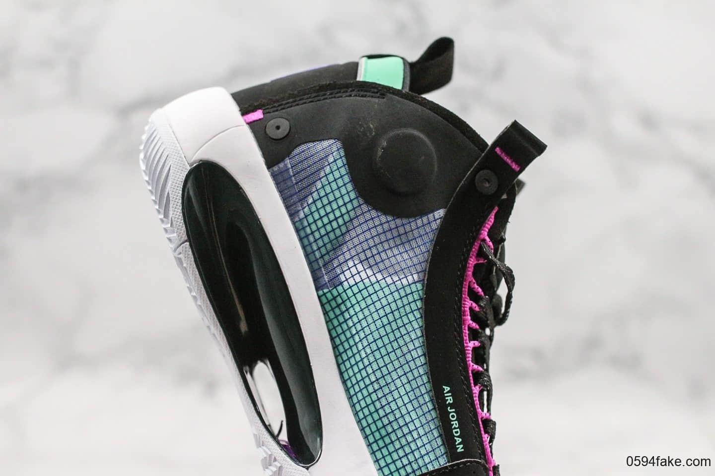 乔丹Air Jordan 34 Eclipse纯原版本AJ34电光紫实战篮球鞋原盒原标市售唯一纯原版本 货号:BQ3381-400
