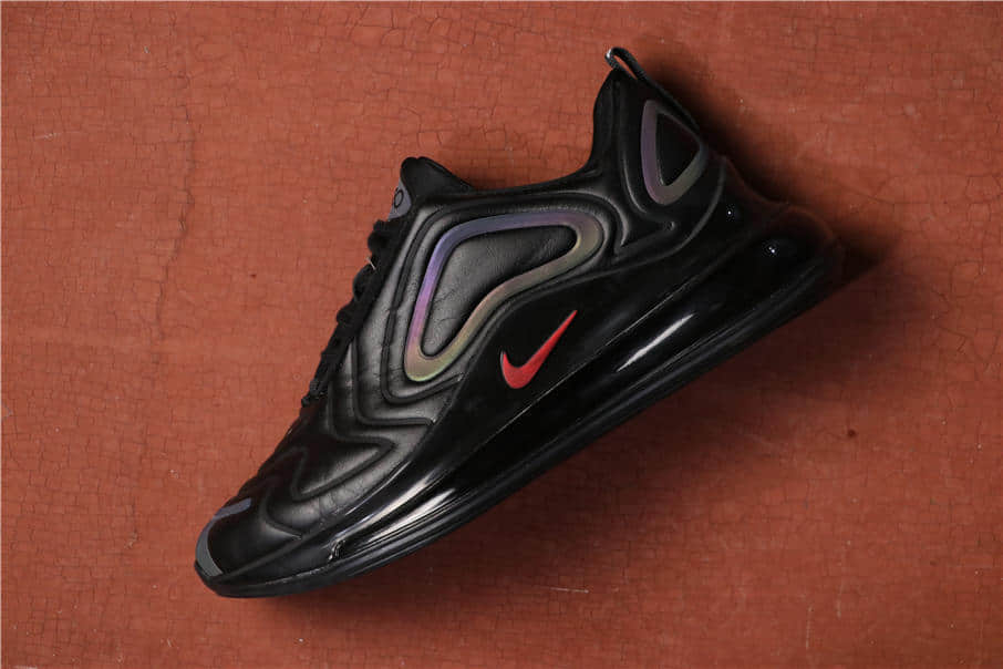 NIKE Air Max 720武士黑 耐克公司级全掌大气垫720气垫鞋3M反光设计 (ID:2199) - 图片1