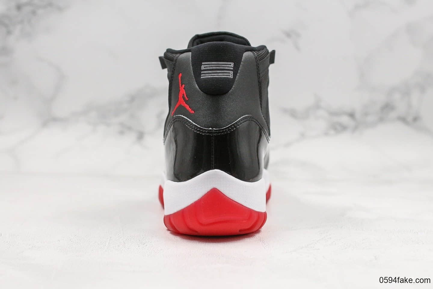 乔丹Air Jordan 11纯原真碳版本高帮AJ11黑红配色原档案数据开发原楦头原纸板支持实战篮球鞋 货号:378037-061