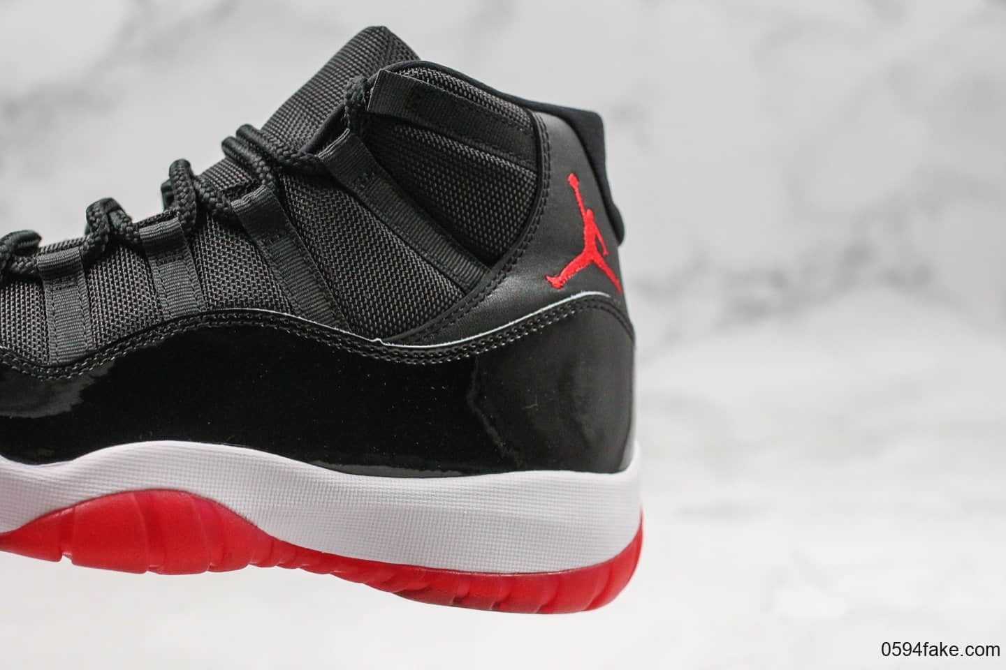乔丹Air Jordan 11纯原真碳版本高帮AJ11黑红配色原档案数据开发原楦头原纸板支持实战篮球鞋 货号:378037-061