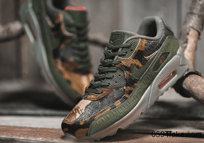 特色拼接鞋面！这双Nike Air Max 90有点酷！ (ID:22114) - 图片1