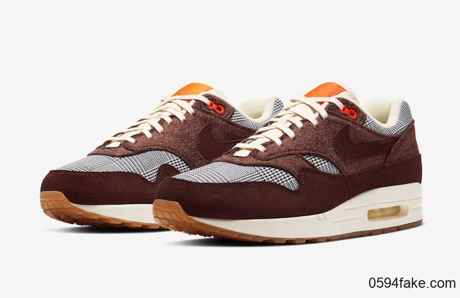 秋冬复古风情!Air Max 1全新配色即将发售! 货号:CT1207-200