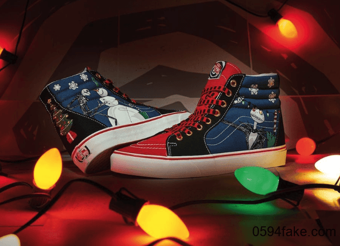 搞怪风格！Vans Sk8-Hi“ Christmas Town”明日发售！ (ID:22281) - 图片1