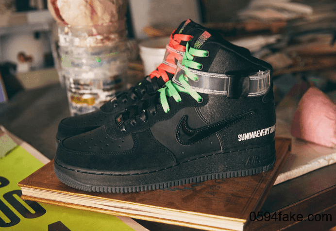 高规格之作！Lauren Halsey x Nike Air Force 1 High“ Los Angeles”下月发售！ (ID:22297) - 图片1