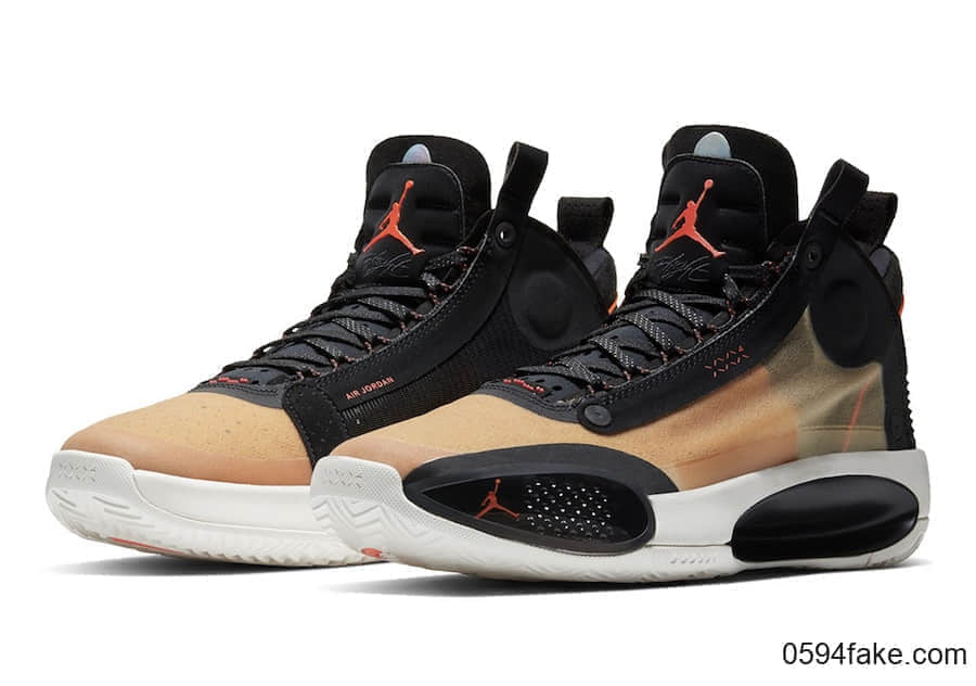 Air Jordan 34全新配色来袭!颜值还挺高!感恩节发售! 货号:AR3240-800