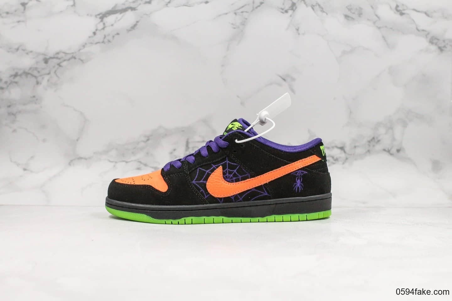 耐克Nike SB Dunk Low Night of Mischief纯原版本DUNK万圣节配色原装原盒版本内置气垫原档案数据开发低帮板鞋 (ID:22466) - 图片1