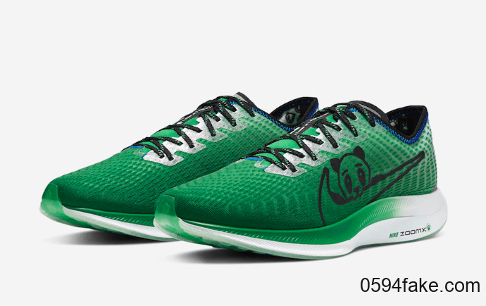 清新慈善配色+可爱熊猫图案！Nike Zoom Pegasus Turbo 2“ Doernbecher”释出官图！ (ID:22493) - 图片1