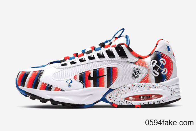 Nike Air Max Triax 96慈善配色释出官图!多处细节你发现了吗? 货号:CV6351-100