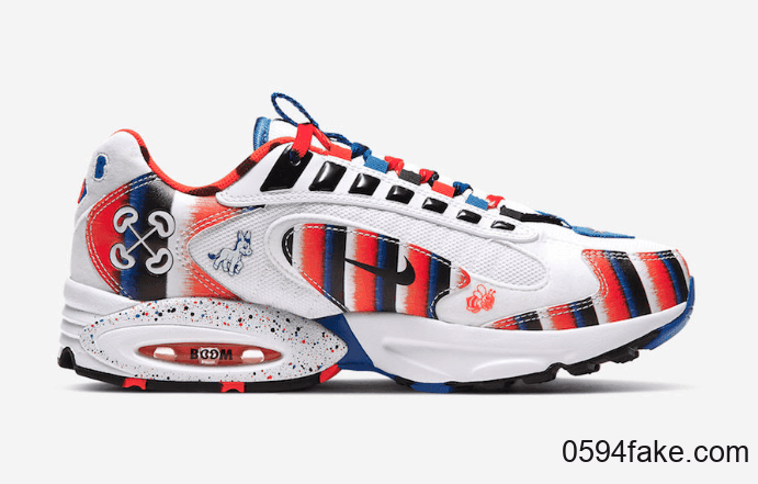 Nike Air Max Triax 96慈善配色释出官图!多处细节你发现了吗? 货号:CV6351-100