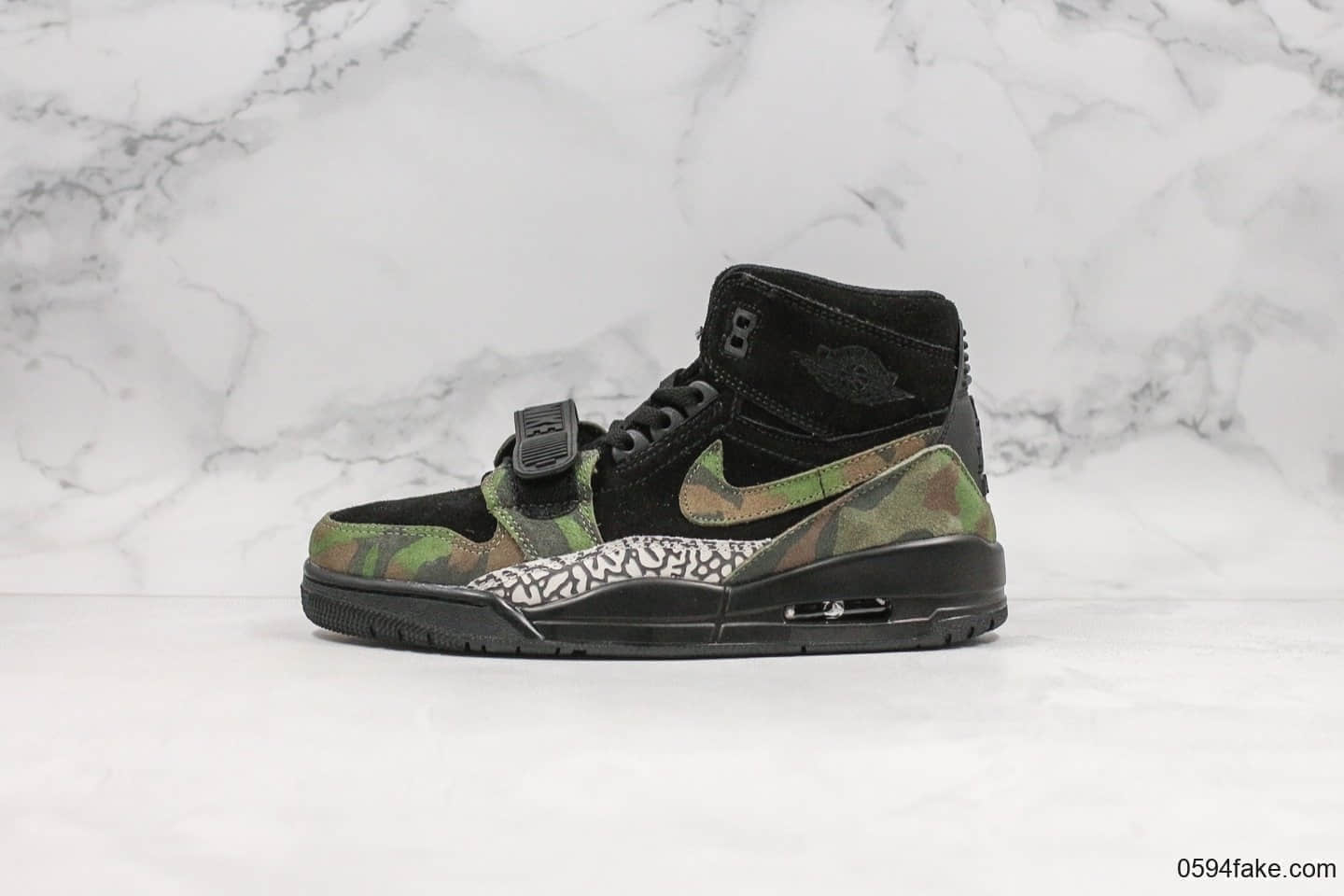 乔丹Air Jordan Legacy 312 NRG P纯原版本AJ312迷彩配色内置气垫原盒原标高帮乔丹篮球鞋 (ID:22561) - 图片1