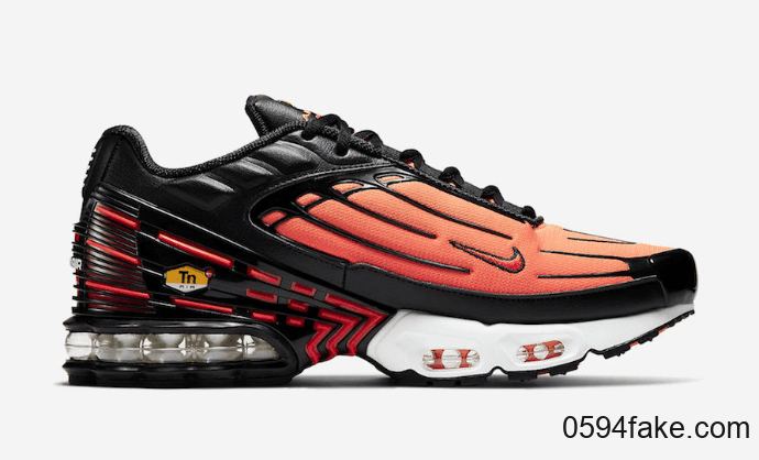 活力橘色系!Nike Air Max Plus 3新配色即将发售! 货号:CD7055-001