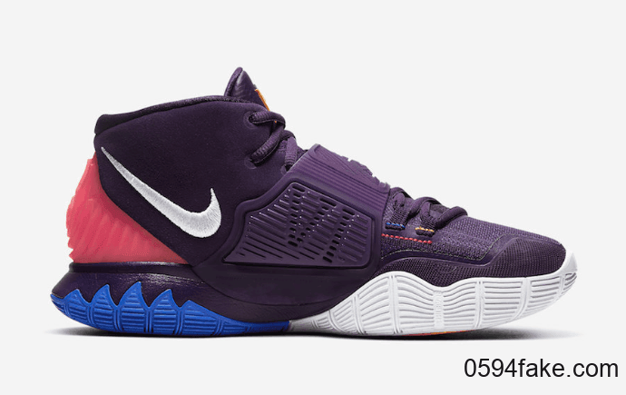 葡萄紫配色!Nike Kyrie 6“ Grand Purple”月底发售! 货号:BQ4630-500