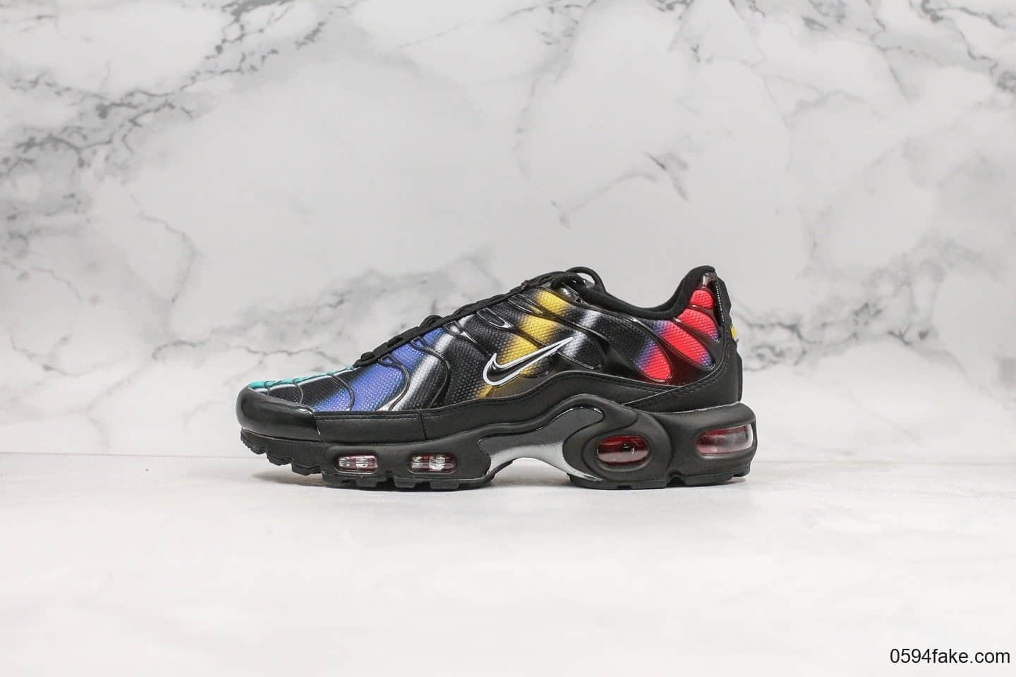 耐克Nike Air Max PLUS TXT纯原版本复古气垫运动鞋彩色内置可视气垫原档案数据开发打造裸眼3D视觉 (ID:22761) - 图片1