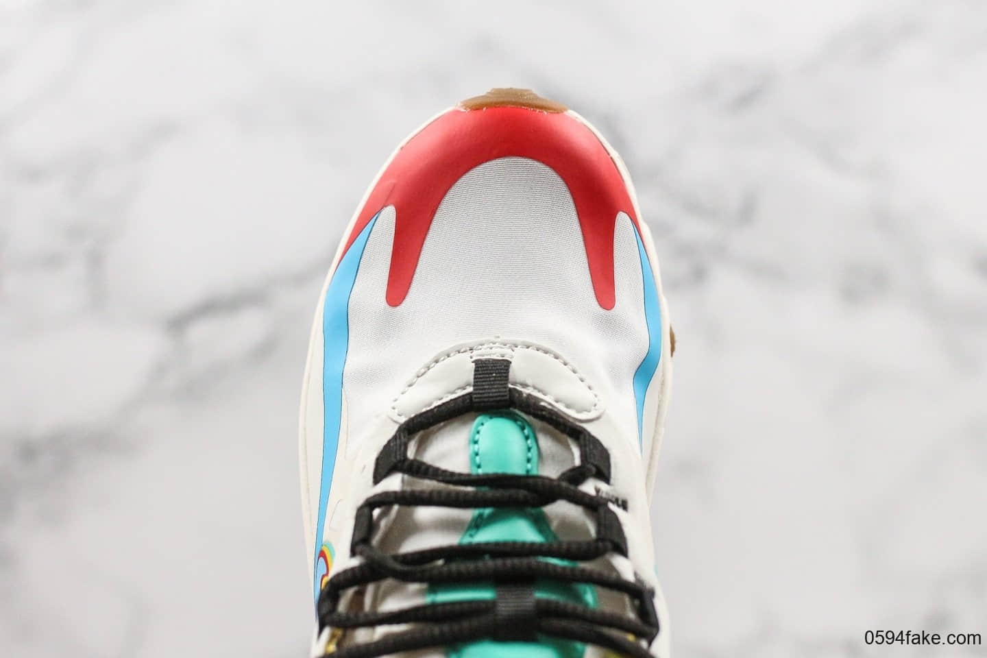 耐克Nike React Air Max 270纯原版本高桥盾网纱系列半气垫跑步鞋内置可视后掌气垫原档案数据开发 货号:CQ4805-146